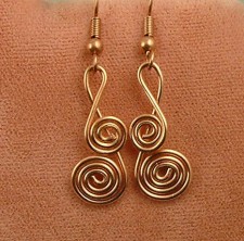 Wire Sculpture Earrings