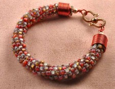 Peyote Tubular Bracelet